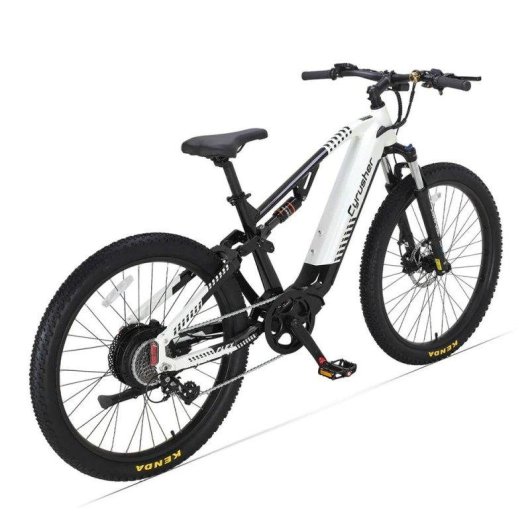 Vélo électrique Cyrusher Flex Suspension Totale Batterie LG 48V 15Ah