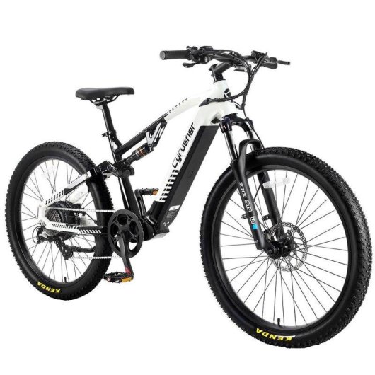 Vélo électrique Cyrusher Flex Suspension Totale Batterie LG 48V 15Ah