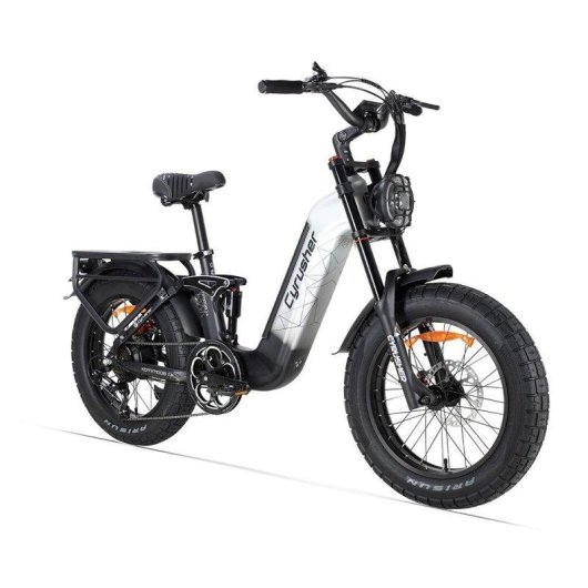 Bicicleta eléctrica Cyrusher Kommoda 3.0 250 W 48 V 20 Ah 20" 4"