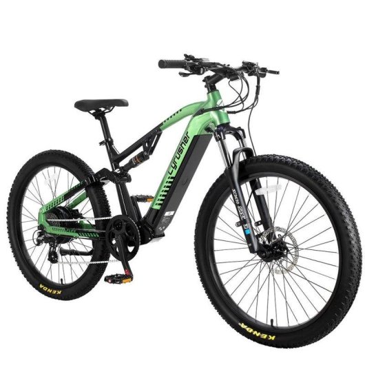 Vélo électrique Cyrusher Flex Batterie LG 48V 15Ah Suspension Totale Moteur 250W