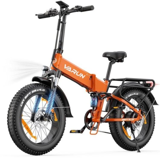 Velo Electrique Varun S20-2 Suspension Totale 20 Pouces