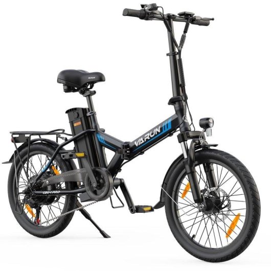 Vélo électrique pliant VARUN C20-1 PRO batterie 48 V 13 Ah noir
