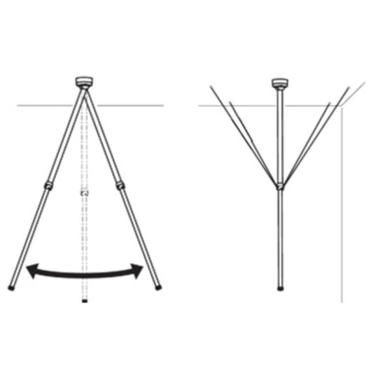 Soporte Telescópico de Techo Axis T91B50