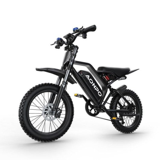 Vélo Électrique tout-terrain AONPO V20 52V 20Ah 7 vitesses
