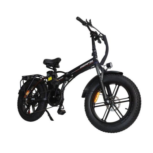 Bicicleta eléctrica Baolujie DZ2002 20" neumáticos anchos 48 V 16 Ah