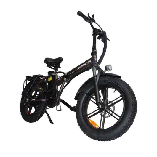 Bicicleta eléctrica Baolujie DZ2002 20" neumáticos anchos 48 V 16 Ah
