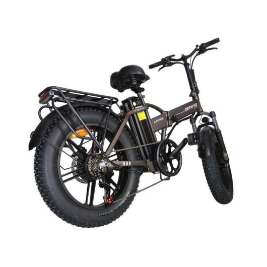 Bicicleta eléctrica Baolujie DZ2002 20" neumáticos anchos 48 V 16 Ah