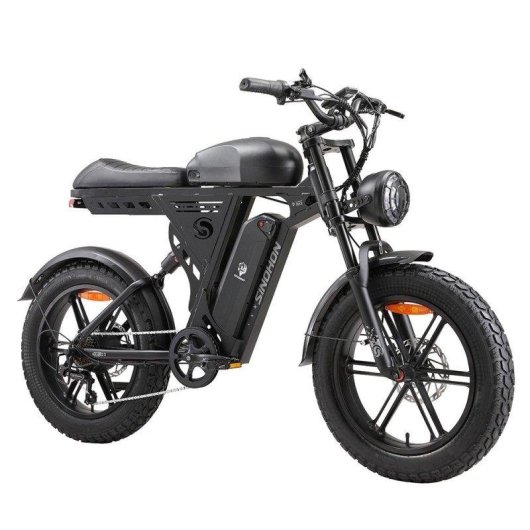 Velo Sinohon AB20 Fat Bike 2 Batteries Amovibles 48V 18Ah