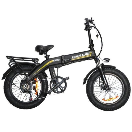 Velo electrique pliant Baolujie D7 48V 16Ah Shimano 7 vitesses