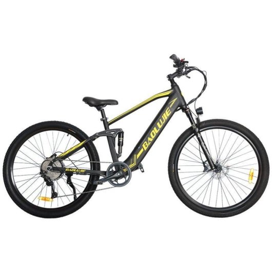 Vélo électrique Baolujie S9 48V 14Ah Suspension Totale Tout-Terrain