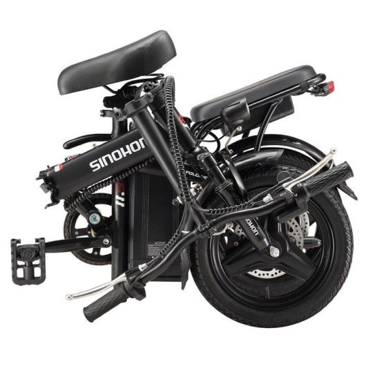 Vélo électrique pliant Sinohon M3 14" batterie lithium 36V 10.4Ah
