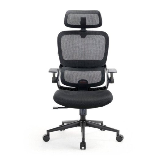 Ergonomischer Stuhl Sihoo B100 SE mit Lendenwirbelstütze und klappbaren Armlehnen