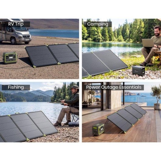 Panneau Solaire Fossibot SP400 Pro 400W – Portable – Pliable – IP67