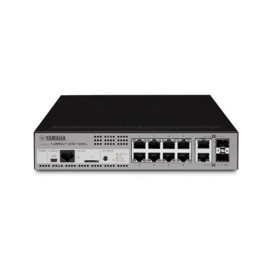 Switch Yamaha SWR2311P-10G 10 ports 10G PoE géré L2