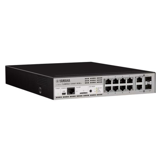 Switch Yamaha SWR2311P-10G 10 ports 10G PoE géré L2