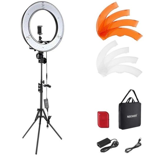 Anneau lumineux Neewer RL-18 avec support