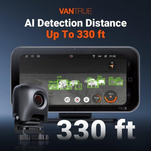 Camera de Tableau de Bord Vantrue Pilot 2 thermique 2K