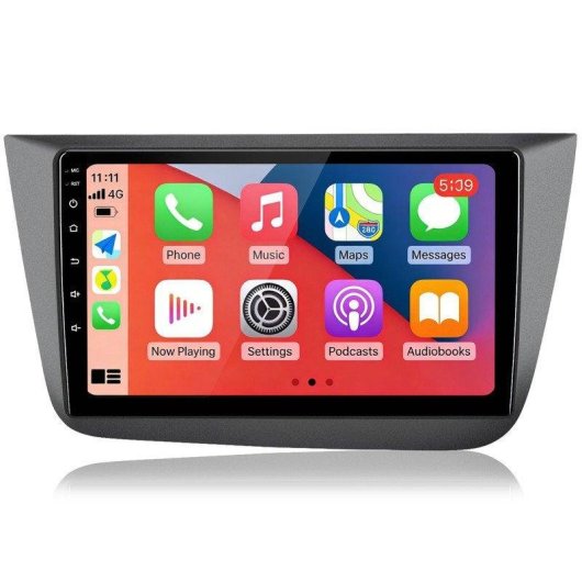 Autoradio 2 DIN JUNSUN Seat Altea CarPlay Android Auto 64 GB