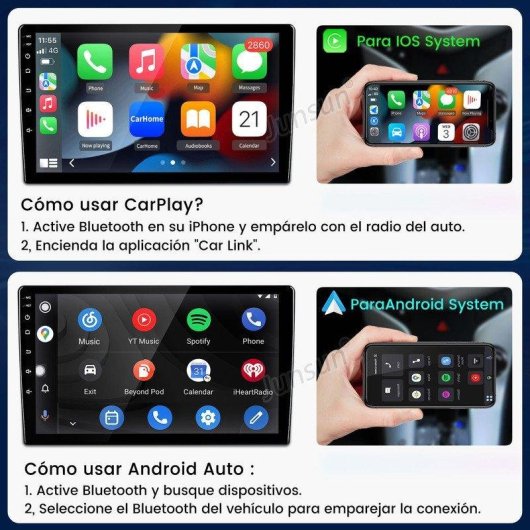 2 Din Autoradio JUNSUN voor Benz C-klasse W203 Clk W209 Carplay Android Auto GPS 64GB