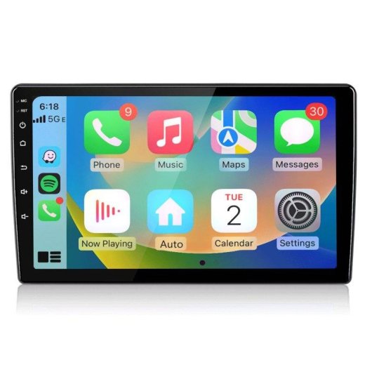 Rádio Automóvel JUNSUN 2 Din para Citroen Berlingo 2 B9 Carplay Android Auto GPS 64GB