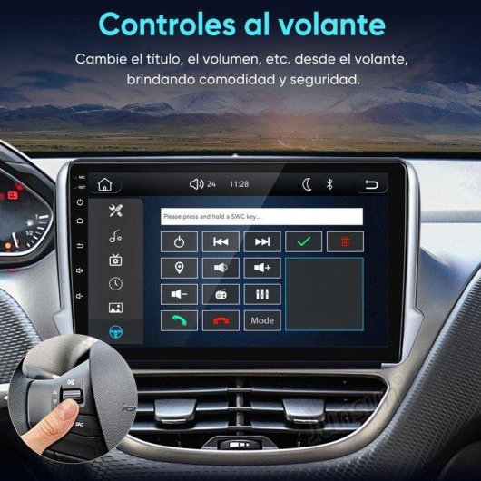 Autoradio JUNSUN Linux Peugeot 2008 2013-2017 CarPlay Android Auto