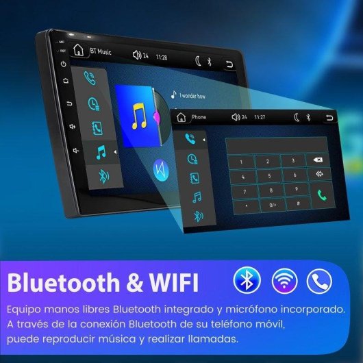 Autoradio JUNSUN Linux Peugeot 2008 2013-2017 CarPlay Android Auto