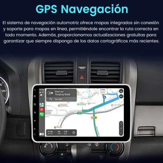 Autoradio 1 Din JunSun Fiat Ducato CarPlay Android Auto DSP 64Go