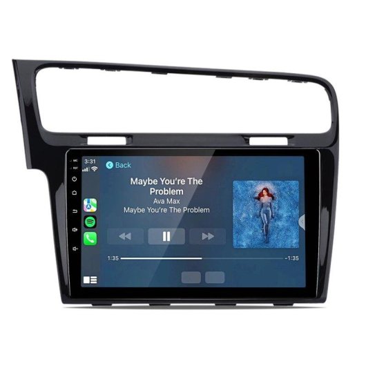 2 Din Autoradio JUNSUN Golf VII CarPlay Android Auto GPS DSP 64Go