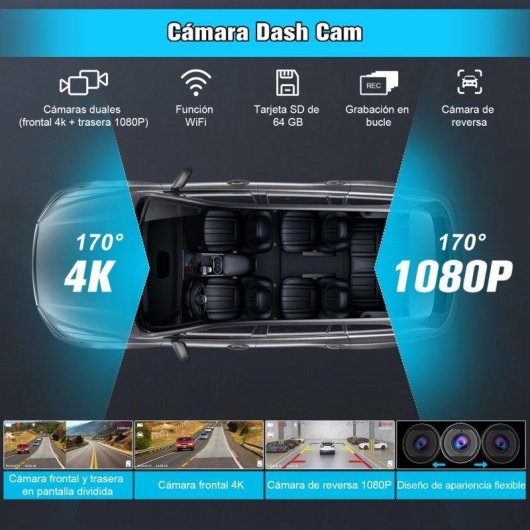 Autoradio portable JUNSUN 10,26 pouces Apple CarPlay Android Auto 4K