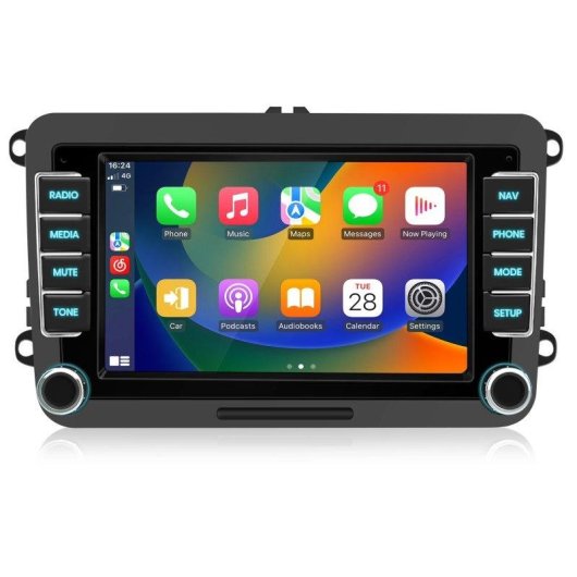 Autoradio Android CarPlay JUNSUN 2+64GB Golf 5