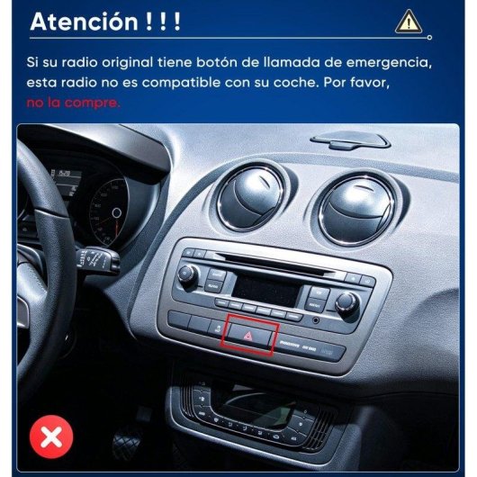 Android Systeem 2+64 Gb CarPlay Seat Ibiza