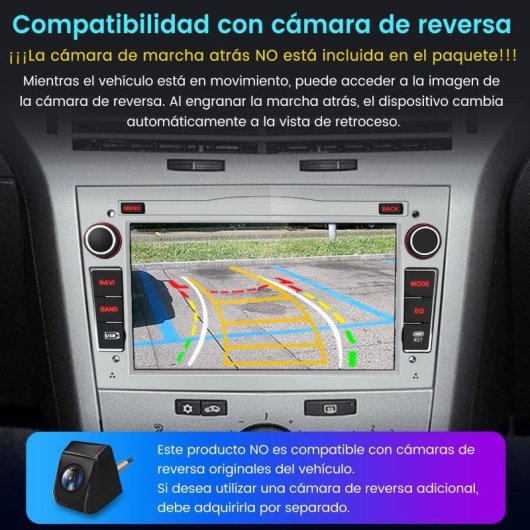 Autoradio 7'' Carplay Android Auto JUNSUN Opel Zafira
