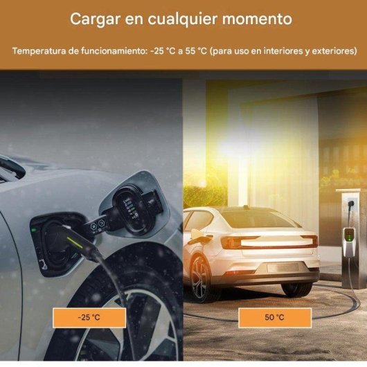 Ladegeraet EV JUNSUN Typ 2 3,5 kW 16 A Tragbar