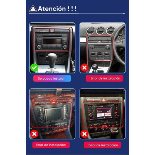 Headunit CarPlay Android 7'' Audi A4 8E B6 B7 2+64GB