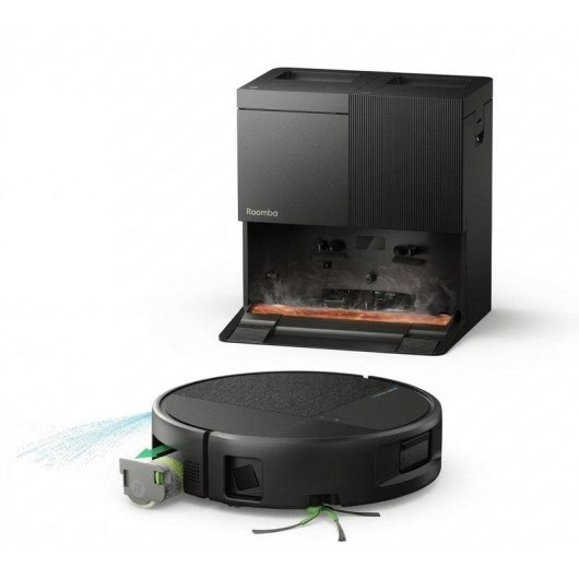 Aspirateur Robot et Laveur iRobot Roomba Plus 615 Combo Navigation LiDAR 30.000 Pa