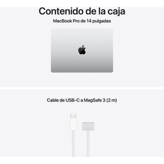 Apple MacBook Pro 14" Apple M5 Pro CPU de 18 núcleos 64GB 4 TB SSD GPU 20 núcleos macOS Plata Vidrio nanotexturizado