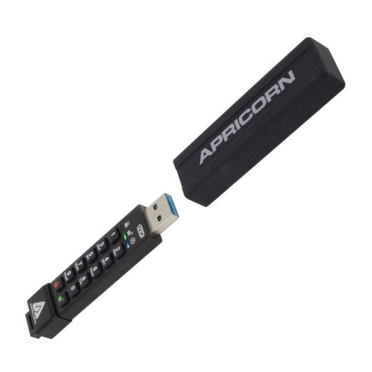 Clé USB Apricorn Aegis Secure Key 3NX 32GB noire cryptage matériel