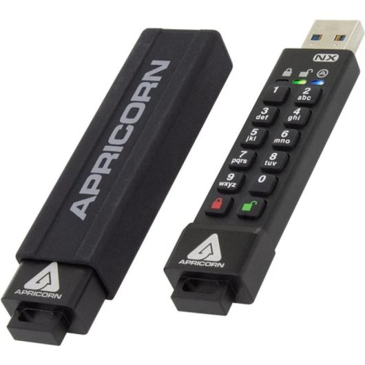Clé USB Apricorn Aegis Secure Key 3NX 32GB noire cryptage matériel