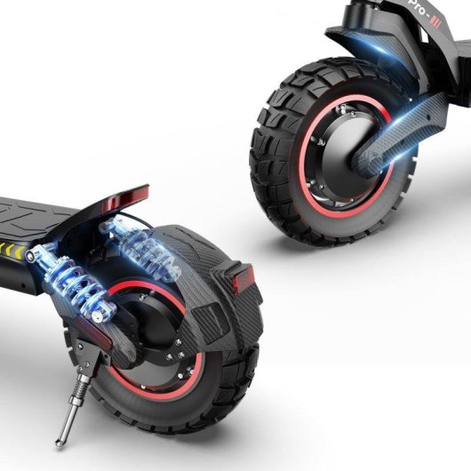 Elektroroller iScooter iX7 Pro 2000W Reichweite 60km 10" Offroad-Reifen