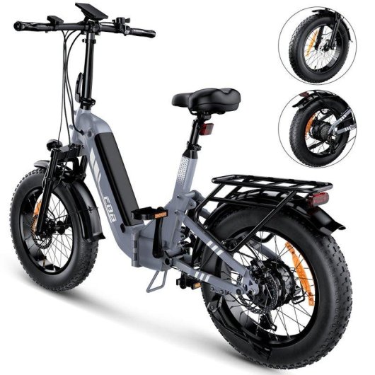 Elektrische fiets iScooter EB8 500W 48V15Ah 20x4.0 Hydraulische schijfremmen