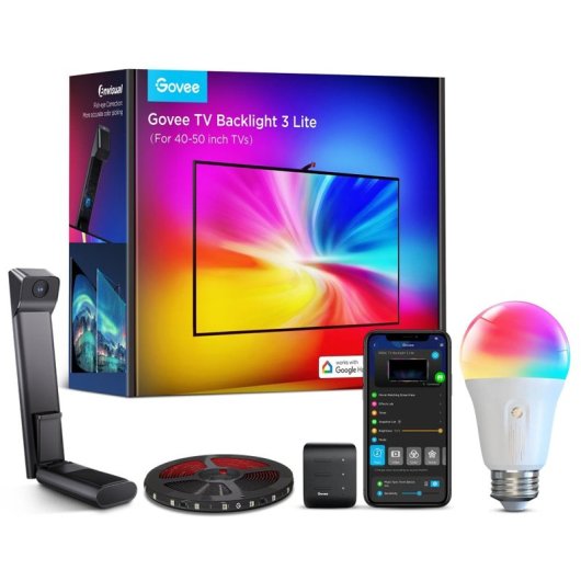 Kit de Iluminación Inteligente Govee para TV y Estancia