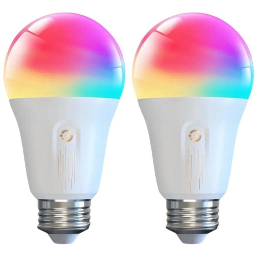 Pack 2x Bombilla Inteligente Govee H6009 E27 RGB 1200 lm