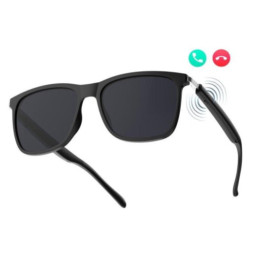Ksix Vibra Gafas Inteligentes Altavoces Open-ear Llamadas UV400 Negro