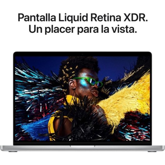 Apple MacBook Pro 16" Apple M5 Max CPU de 18 núcleos 48GB 8TB SSD Apple GPU 40 núcleos macOS Plata Vidrio estándar + Cargador 140W