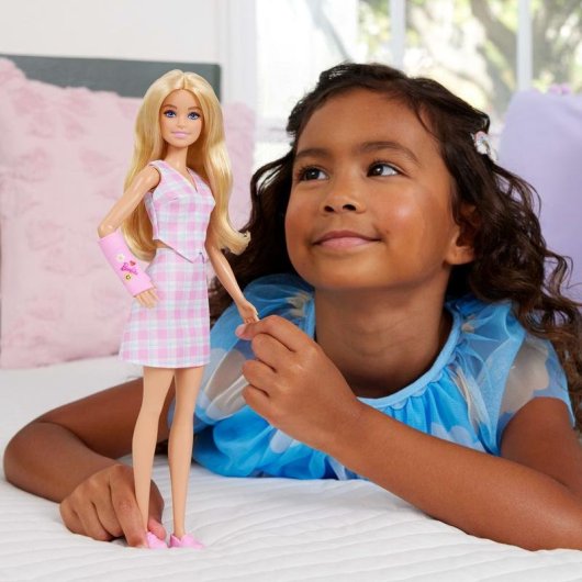 Puppe Barbie Fashionistas JJN56 bras orthopaedisch rosa