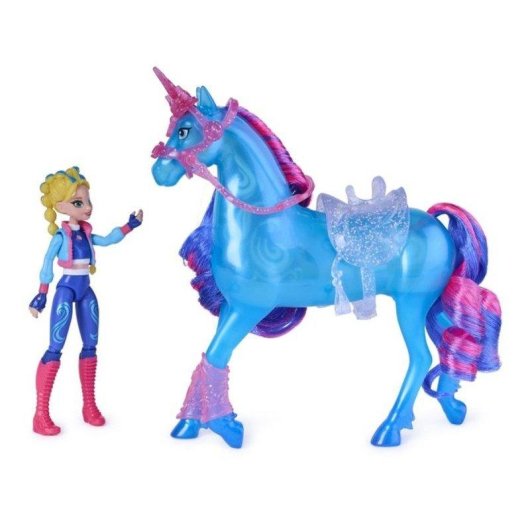 Conjunto de Jogo Unicorn Academy Train & Glow River Isabel
