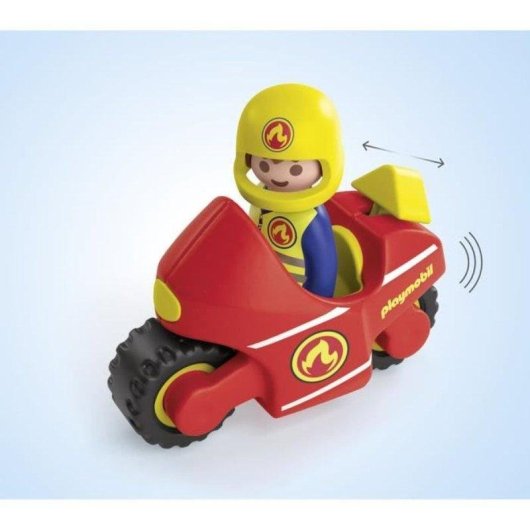 Brinquedo Playmobil 71692 Heros Do Quotidiano Veiculos de Resgate e 3 Figuras