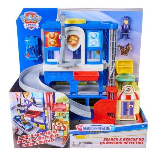 Giochi Spin Master Pup Squad Police HQ 3 livelli Chase