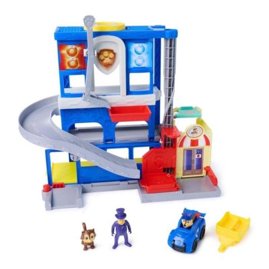 Giochi Spin Master Pup Squad Police HQ 3 livelli Chase