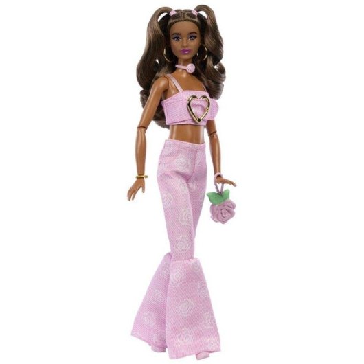 Poupee Barbie Deluxe Style Tenue Rose Coeur 295 mm